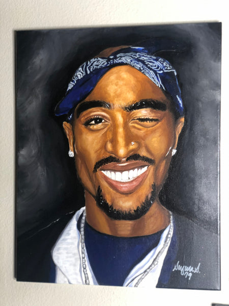 "Tupac" original painting