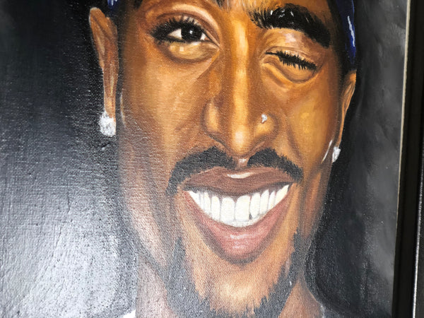 "Tupac" original painting