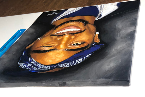 "Tupac" original painting