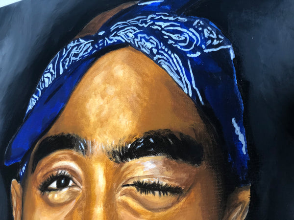 "Tupac" original painting