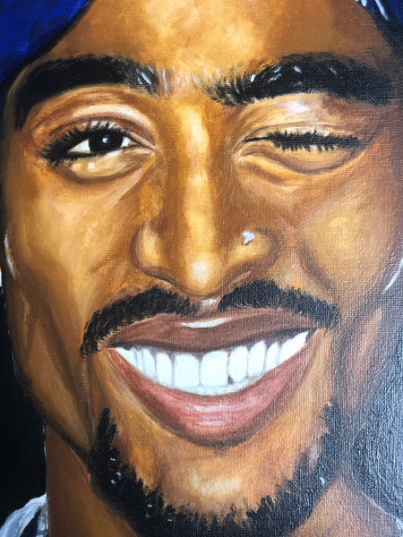 "Tupac" original painting