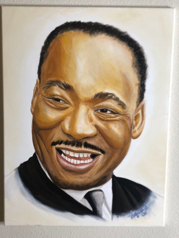 "MLK" Martin Luther King Jr. Original Painting