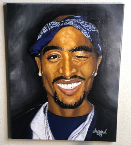 "Tupac" original painting